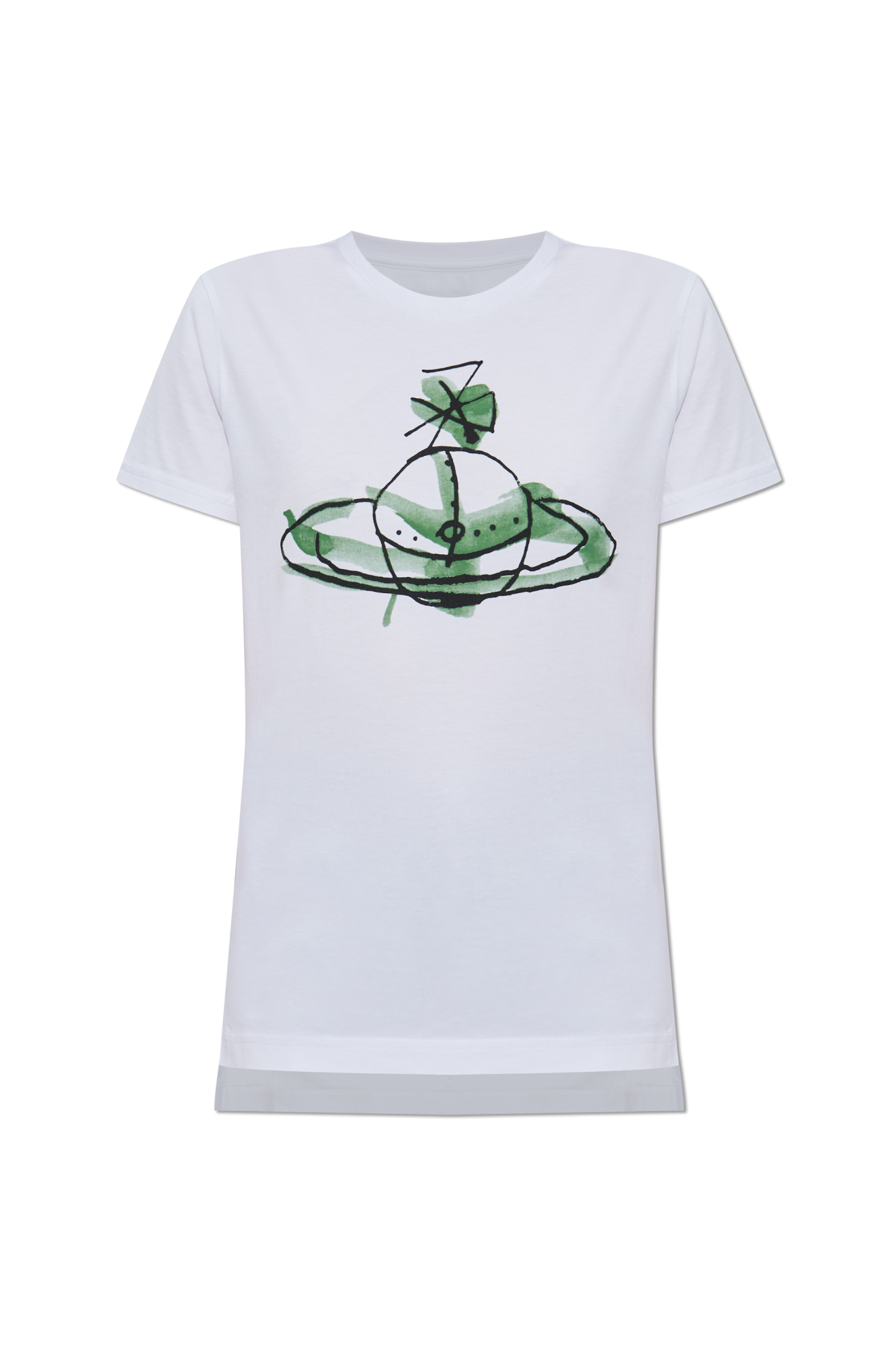 Vivienne Westwood ホワイト Tシャツ White T-shirt with logo Vivienne Westwood - Vitkac AS